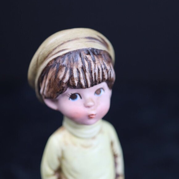 Vintage Gorham Moppets 1974 Boy Dog Music box figurine - Picture 5 of 7